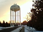 Water tower in Blaine, MN